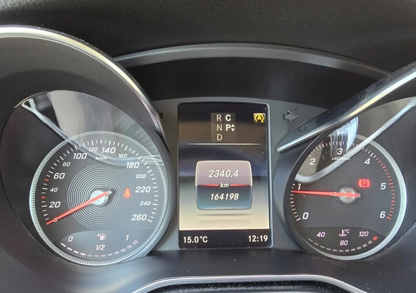 Mercedes-Benz Klasa V cena 229000 przebieg: 164198, rok produkcji 2018 z Wąsosz małe 781